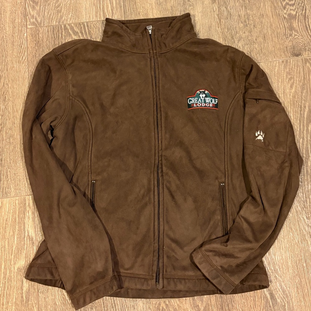 Great Wolf Lodge soft Brown Jacket